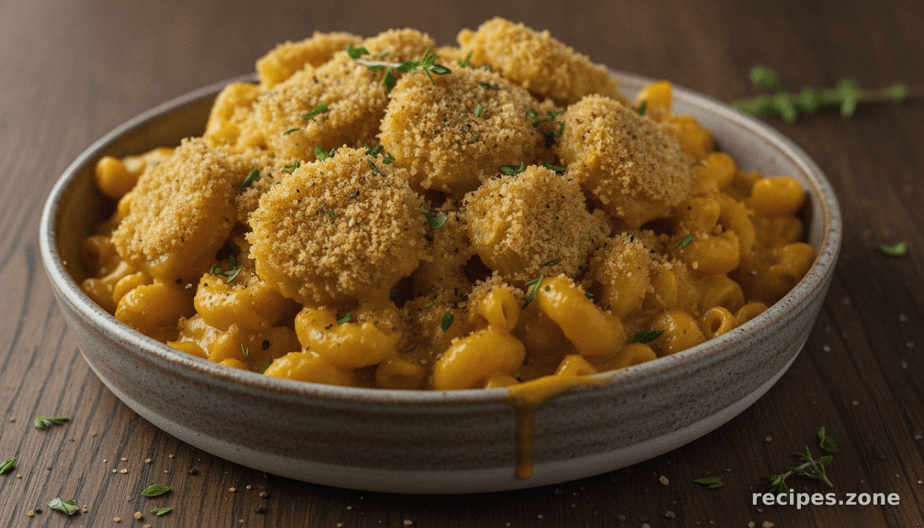 Creamy Vegan Butternut Squash Mac and Cheese