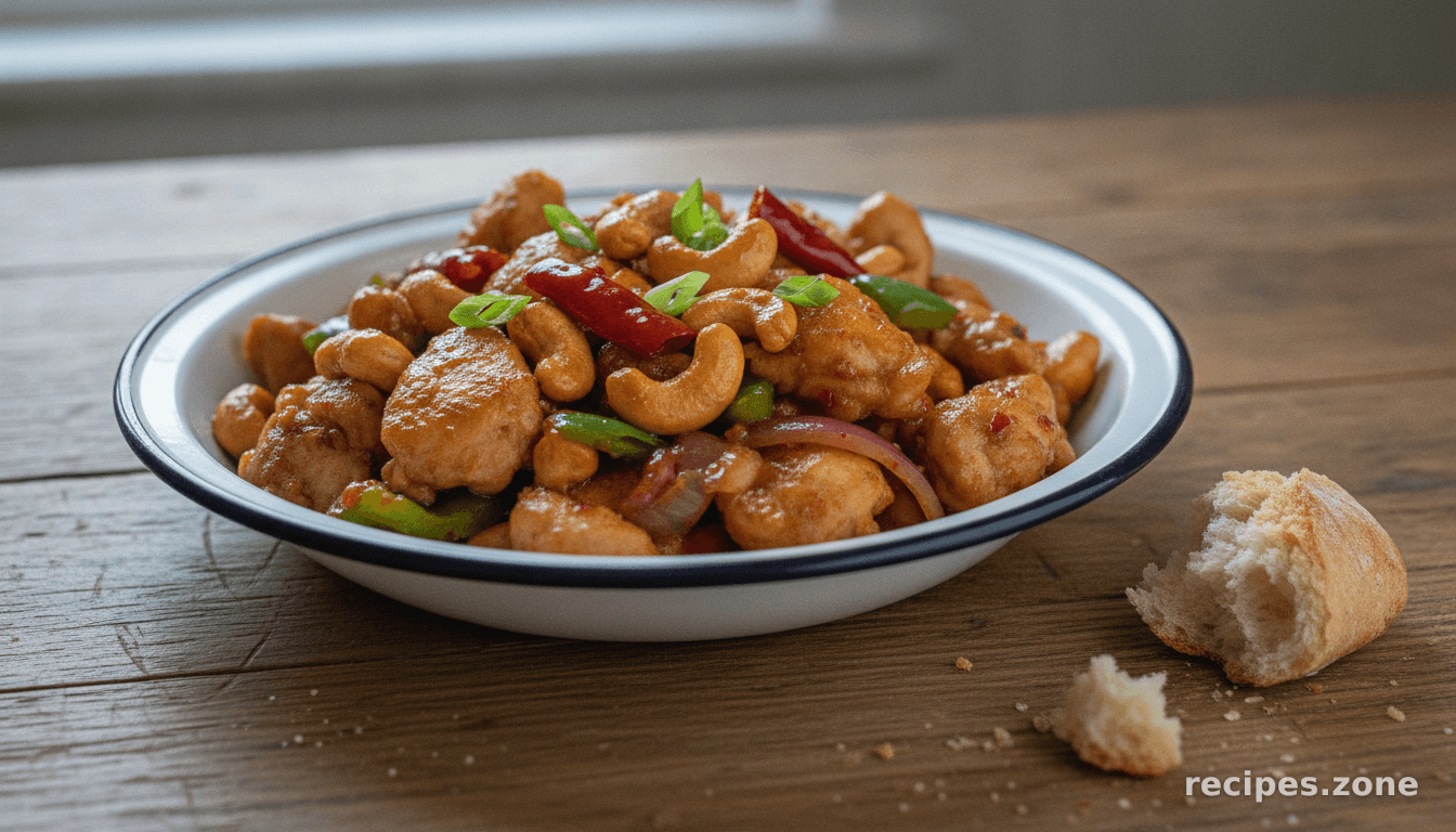 Thai Stir-Fry Chicken With Cashew Nuts