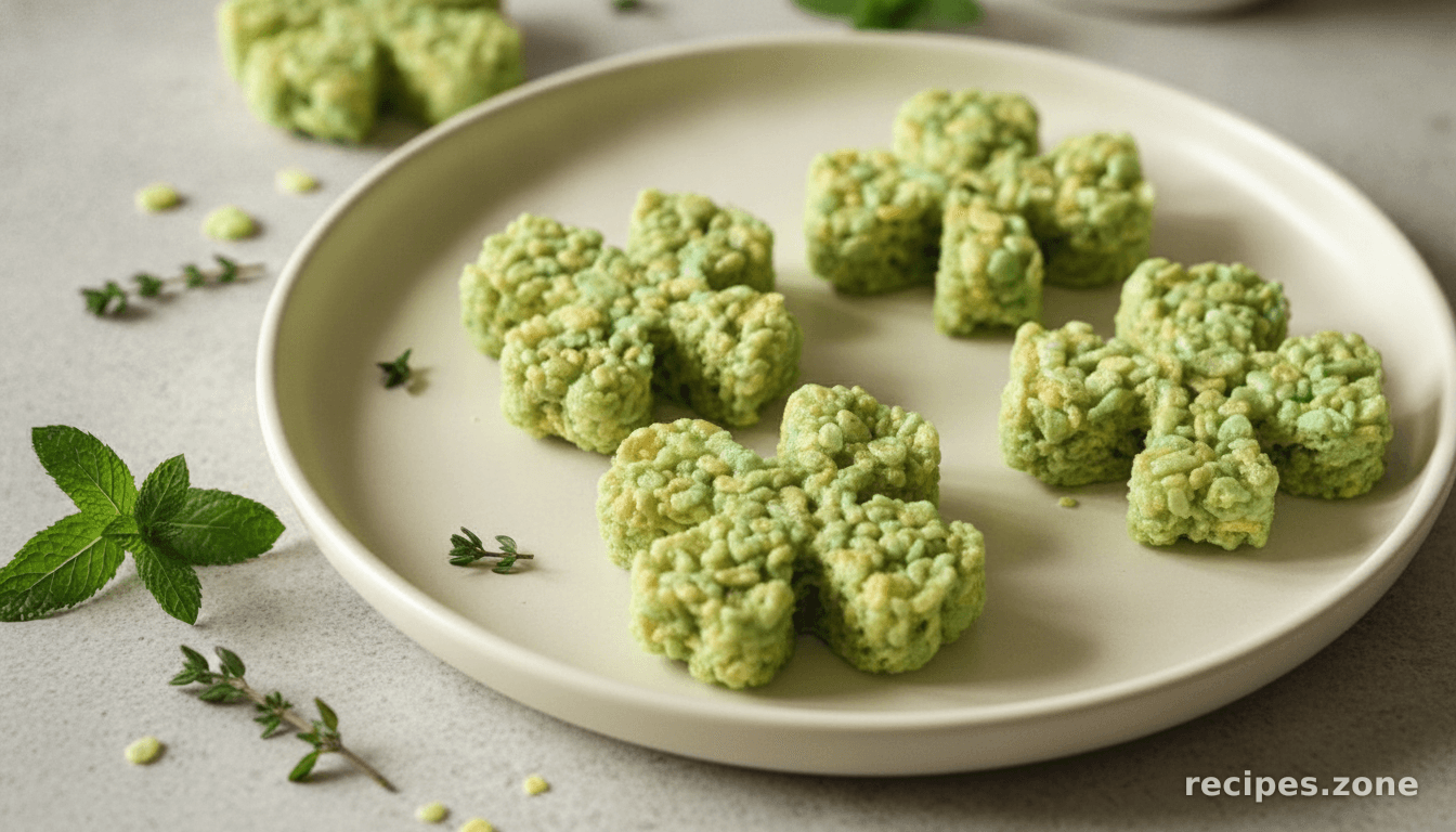 St. Patricks Day Crispy Treat