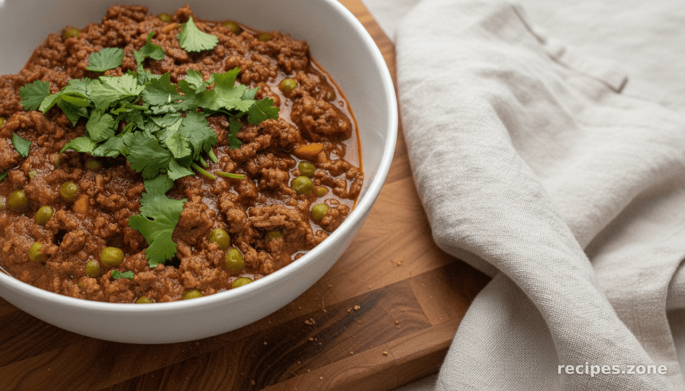 Minced Beef Curry