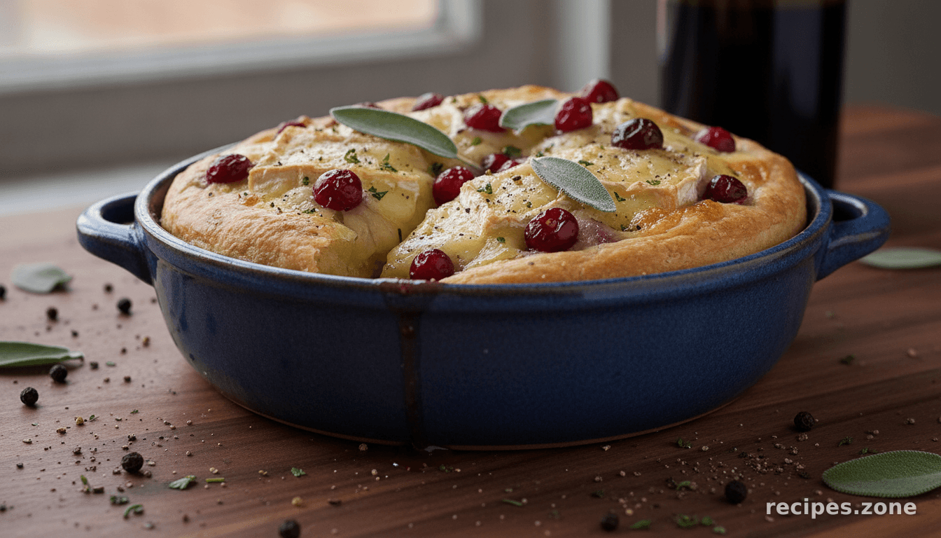 Baked Cranberry Brie Bites