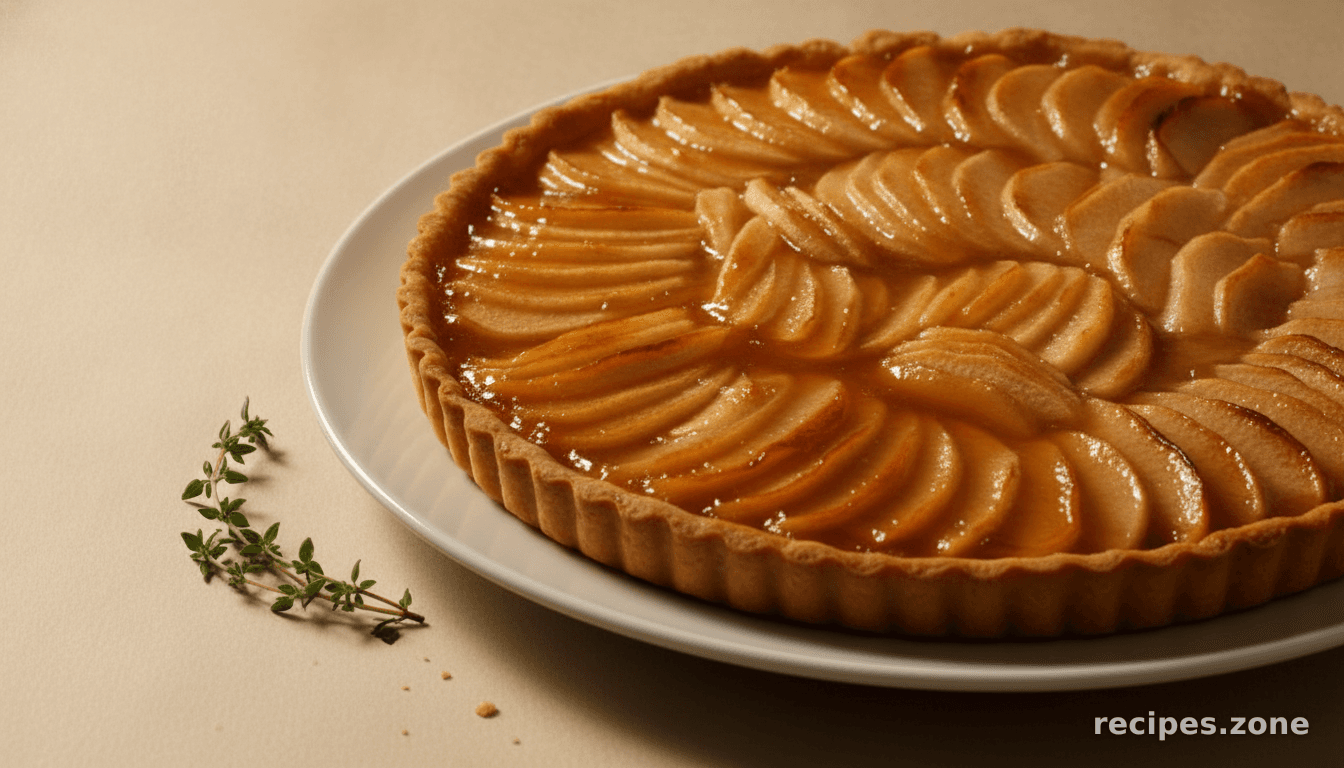 Glazed Apple Tart