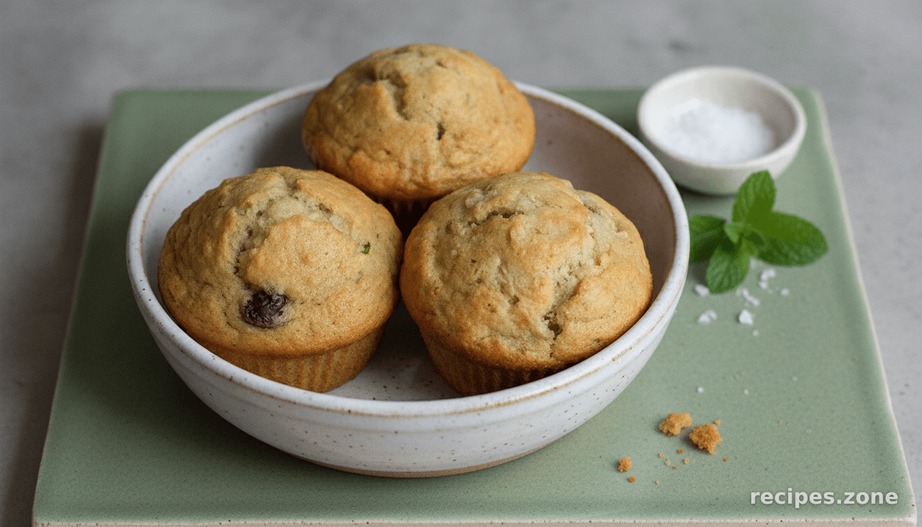 Banana Zucchini Muffins