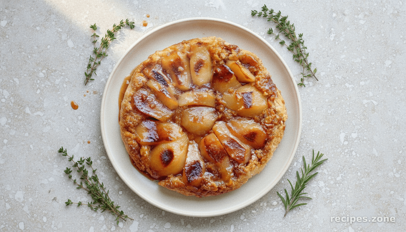 Pear Tarte Tatin