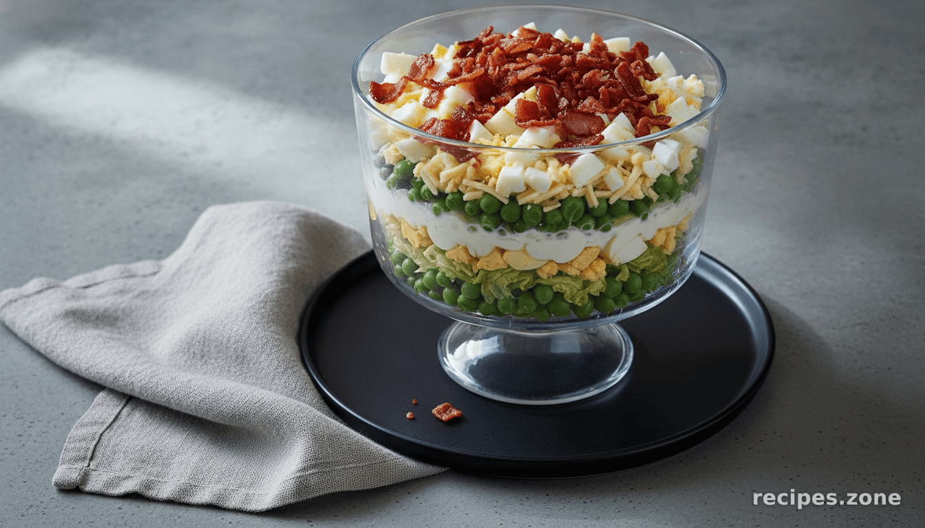 Easy 7 Layer Salad Side Dish