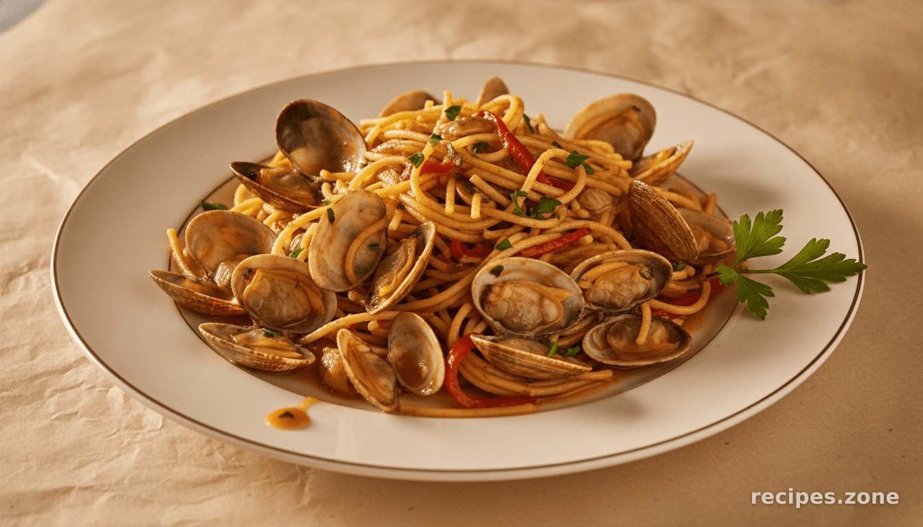 Seafood fideuà