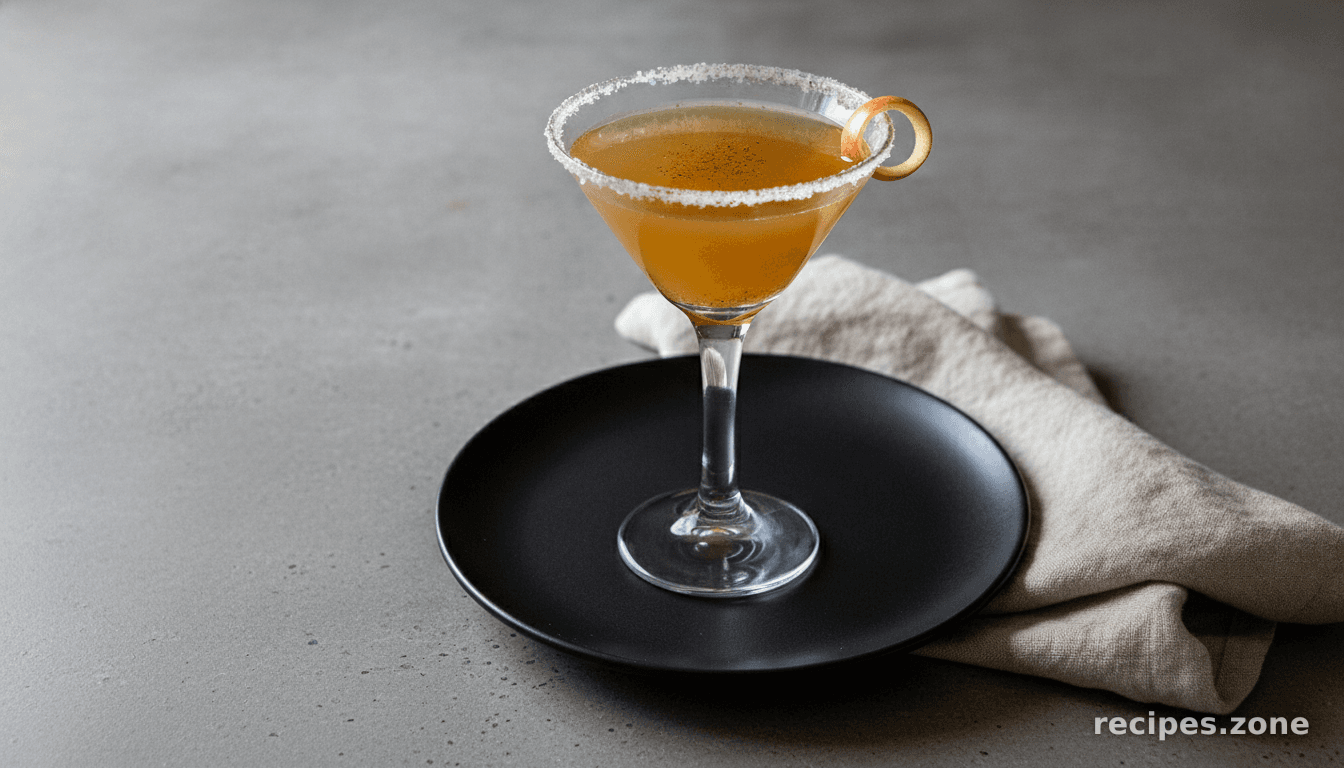Apple Cider Honey Jack Martini