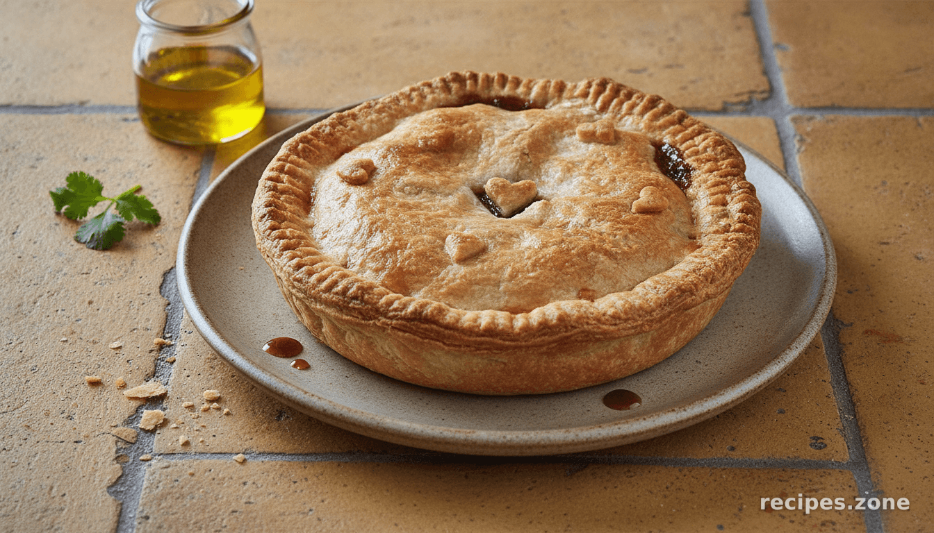 Quick Apple Ginger Pie