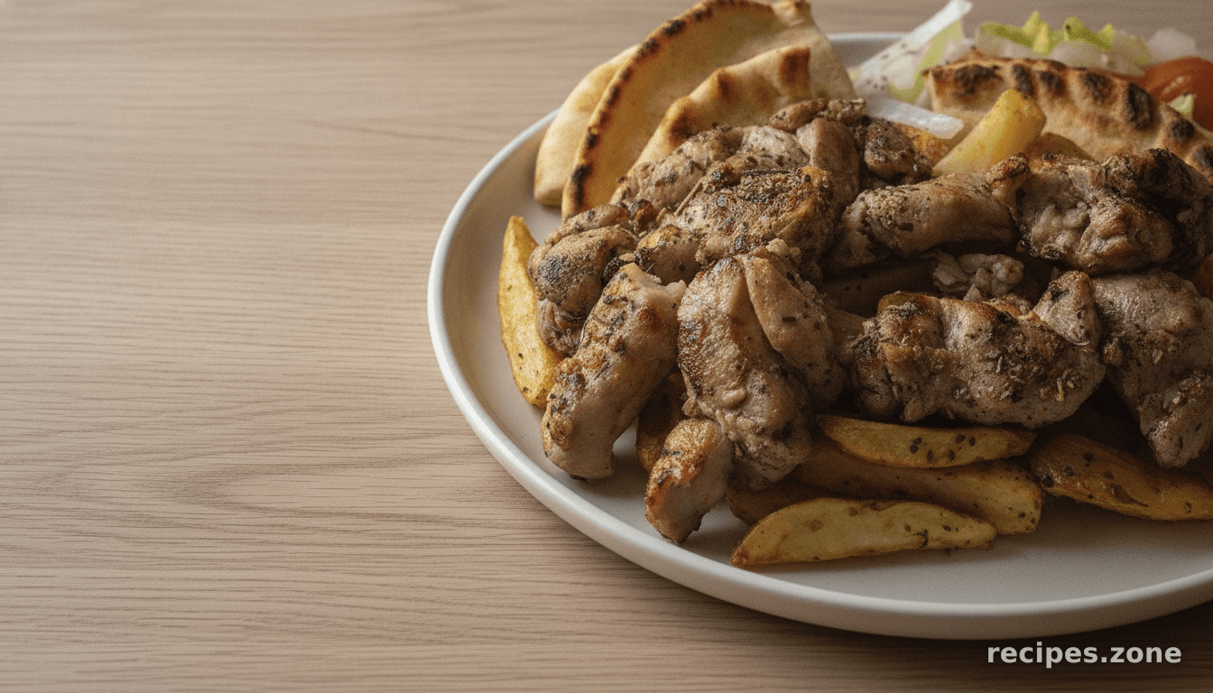 Lamb and Lemon Souvlaki