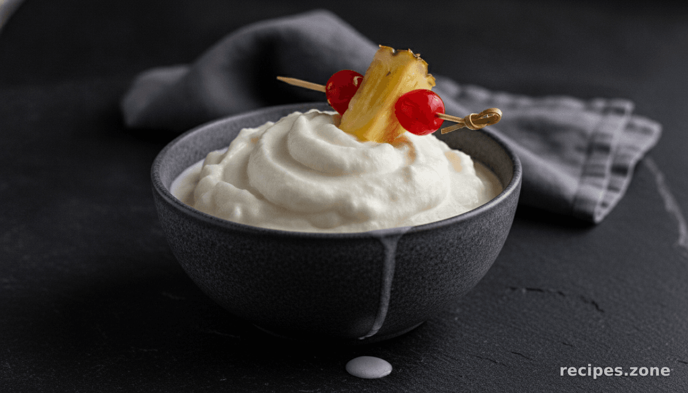 Three Ingredient Frozen Pina Colada