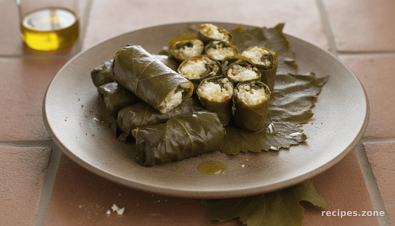 Chavrie Stuffed Grape Leaves