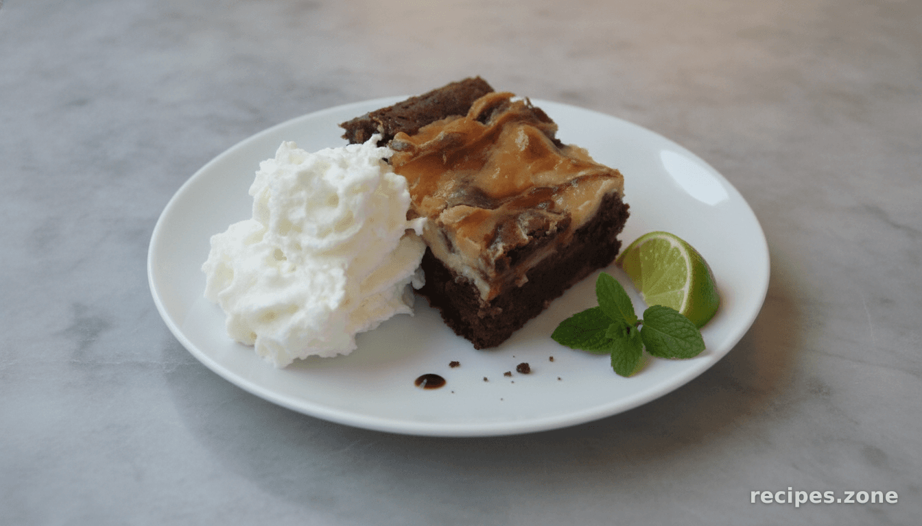 Dark Shadows Baileys Chocolate Cheesecake Brownies