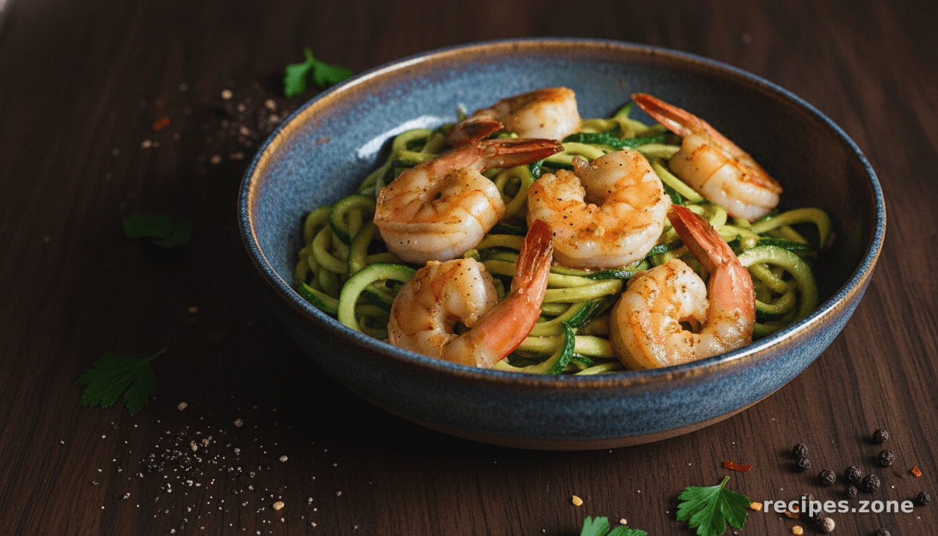 Shrimp Scampi Zoodles