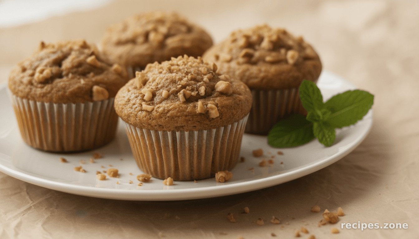 Vegan Banana Nut Muffins