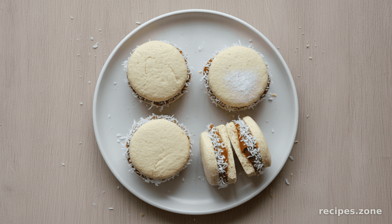Vanilla alfajores