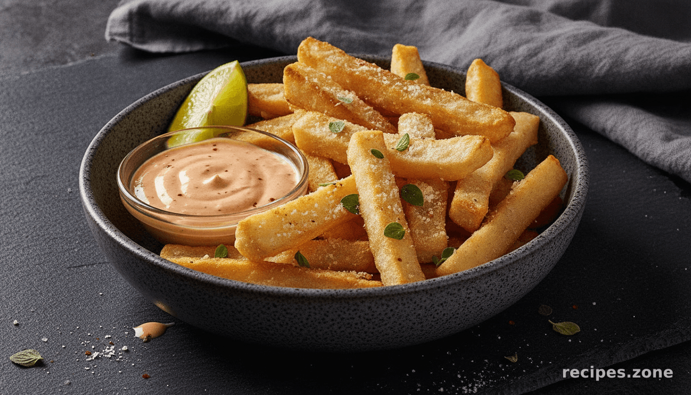 Baked Yuca Fries