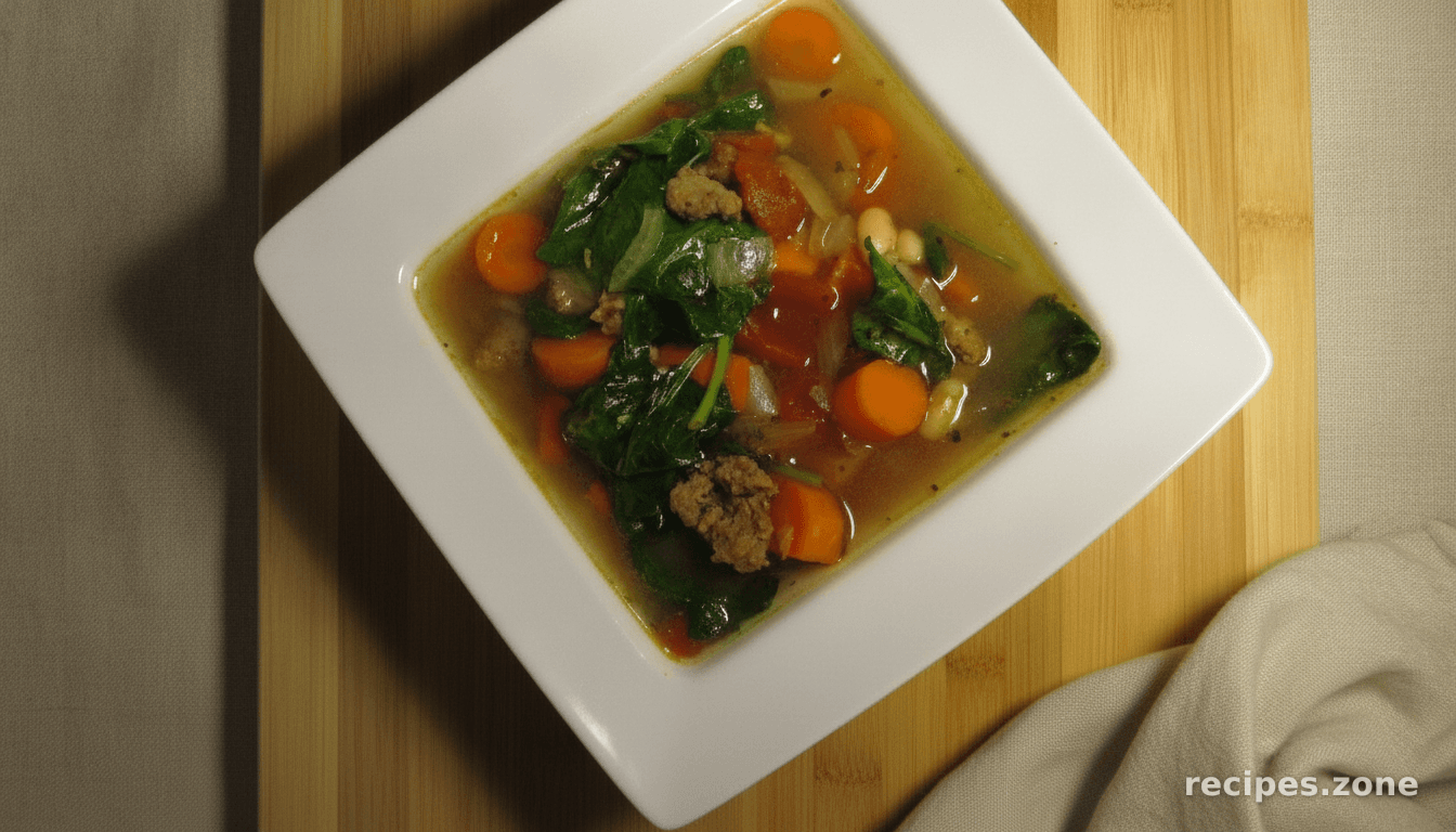 Italian Sausage and Vegetable Soup