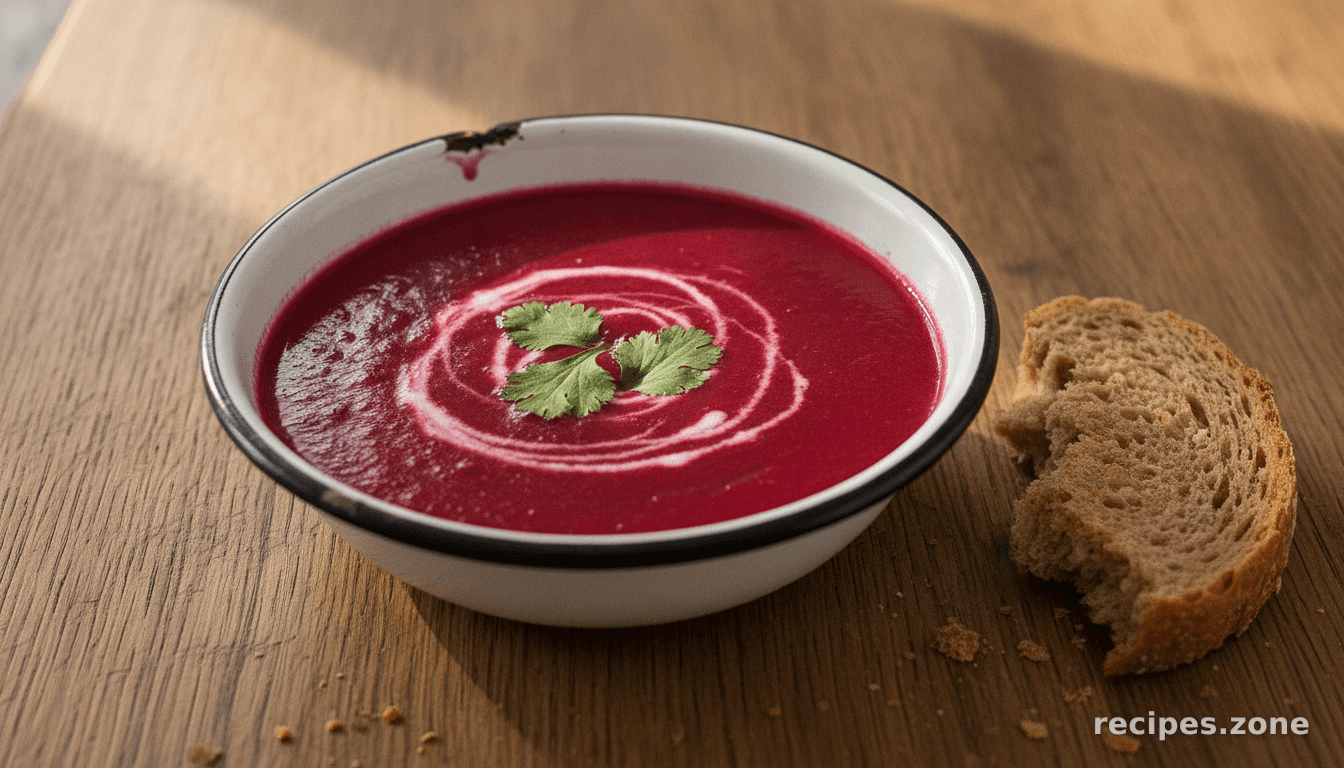 Thai Coconut Beetroot Soup