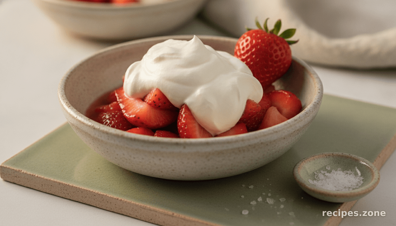 Strawberries Romanoff