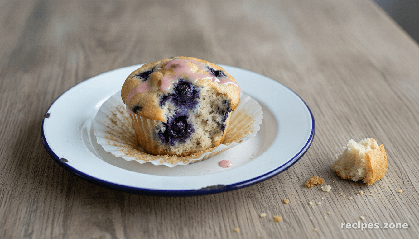 Wild Blueberry Lemon Muffins