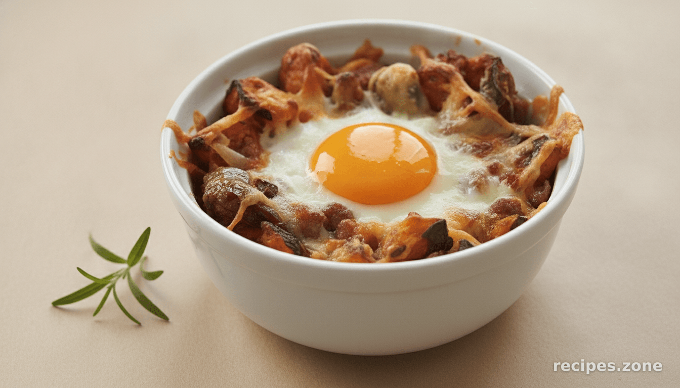 Sweet Potato Hashbrown Breakfast Bake