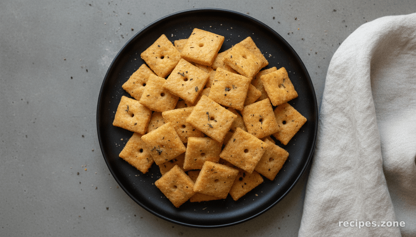 Thyme and Black Pepper Cheez-Its