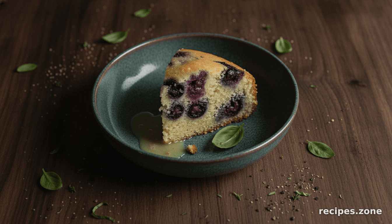 Blueberry Pound Cake