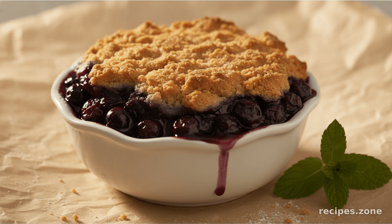 Blueberry Cobbler