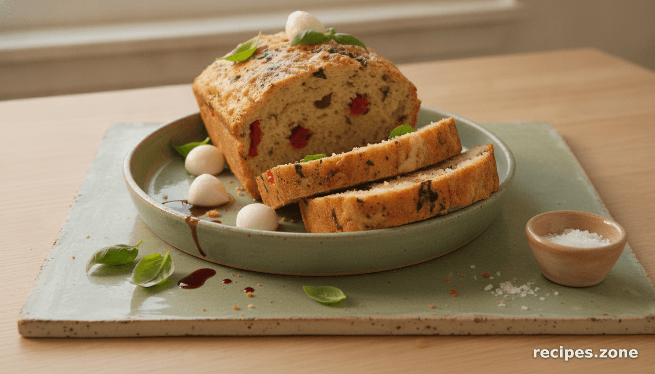 Caprese Quick Bread