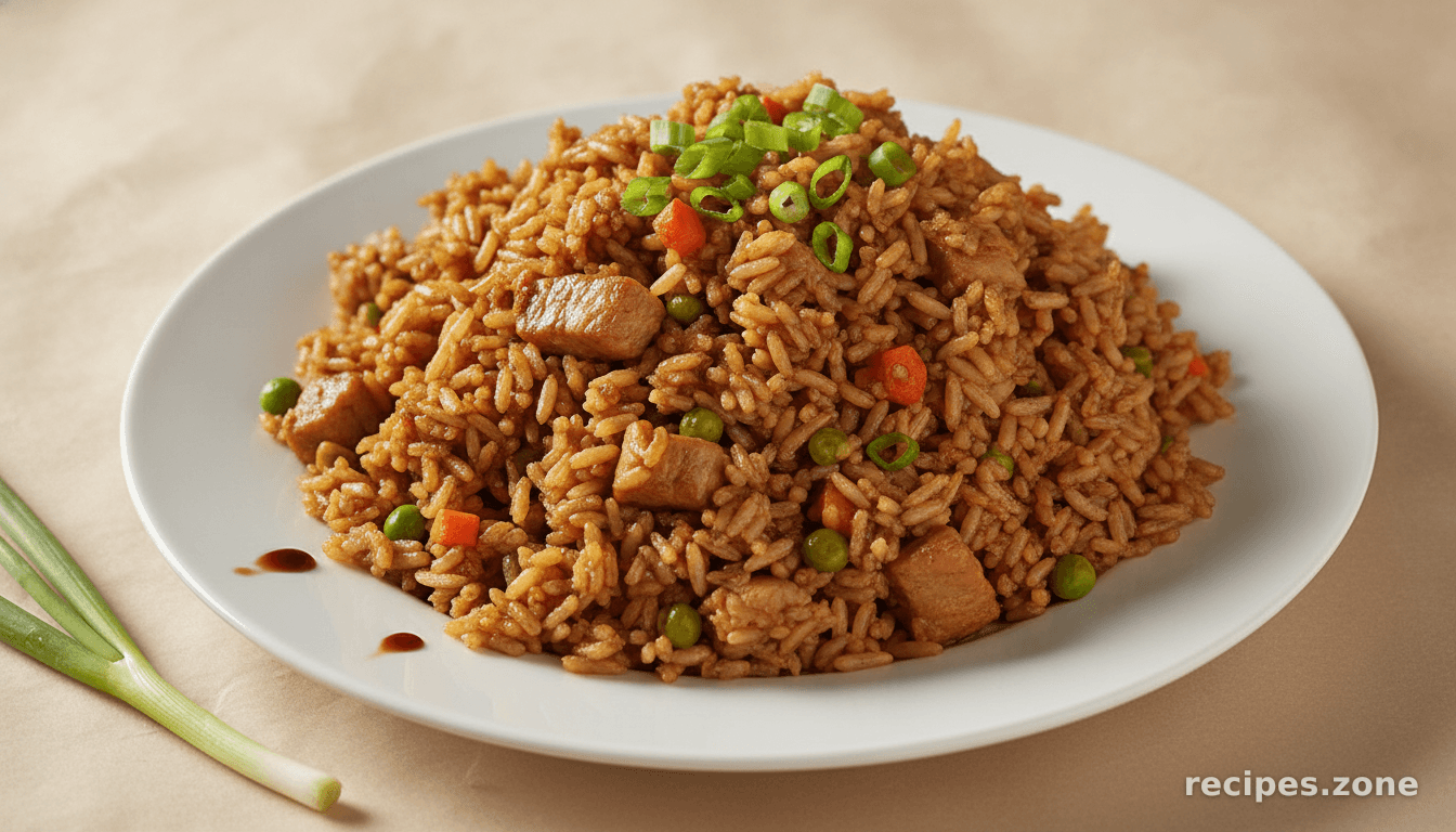 Healthier Pork Fried Rice
