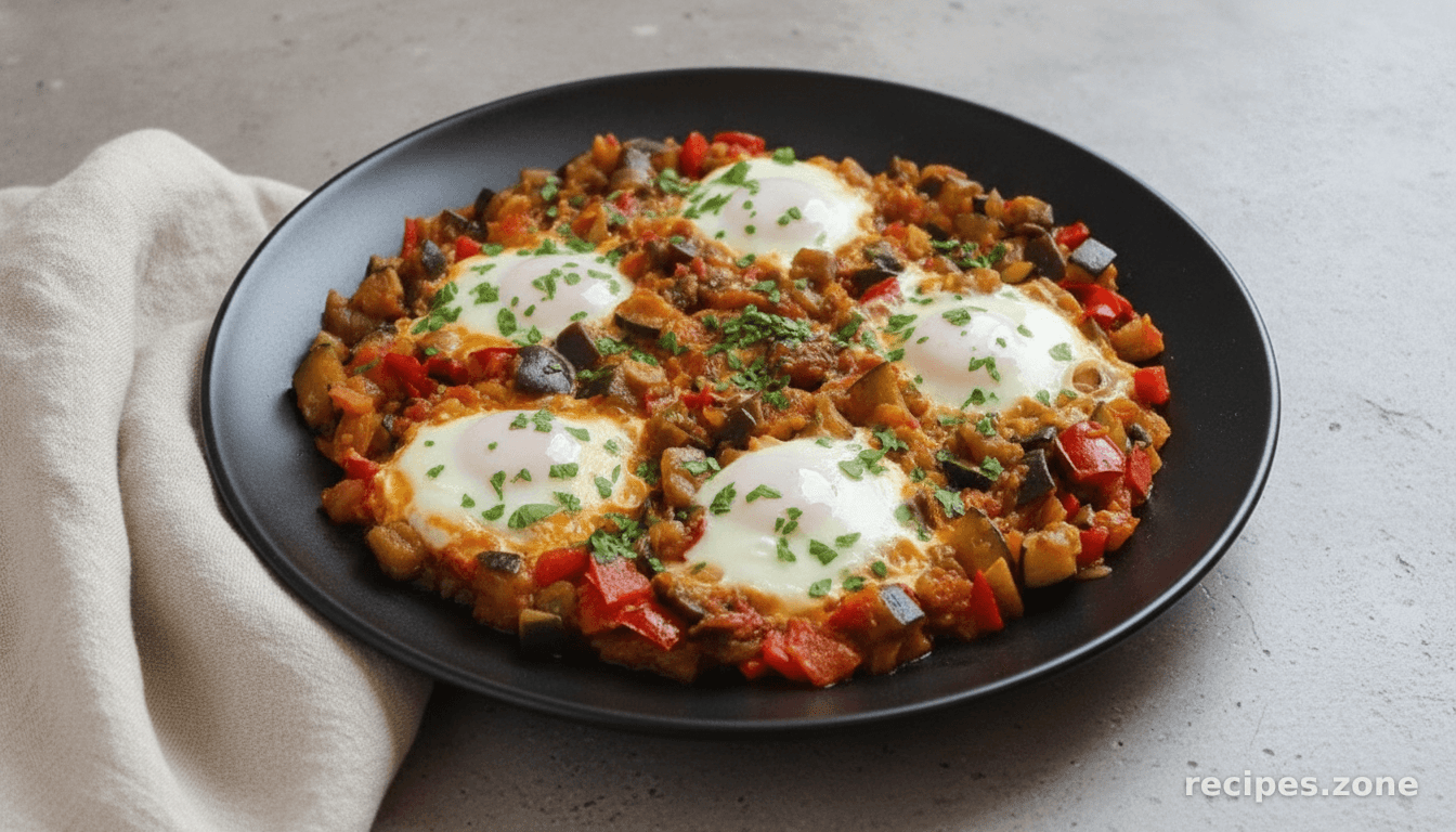 Pisto con huevos
