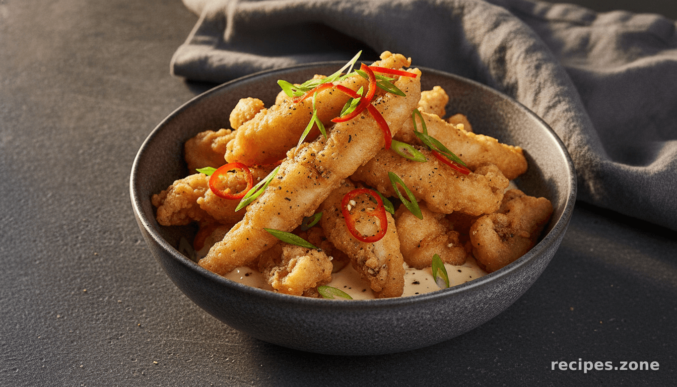 Quick salt & pepper squid