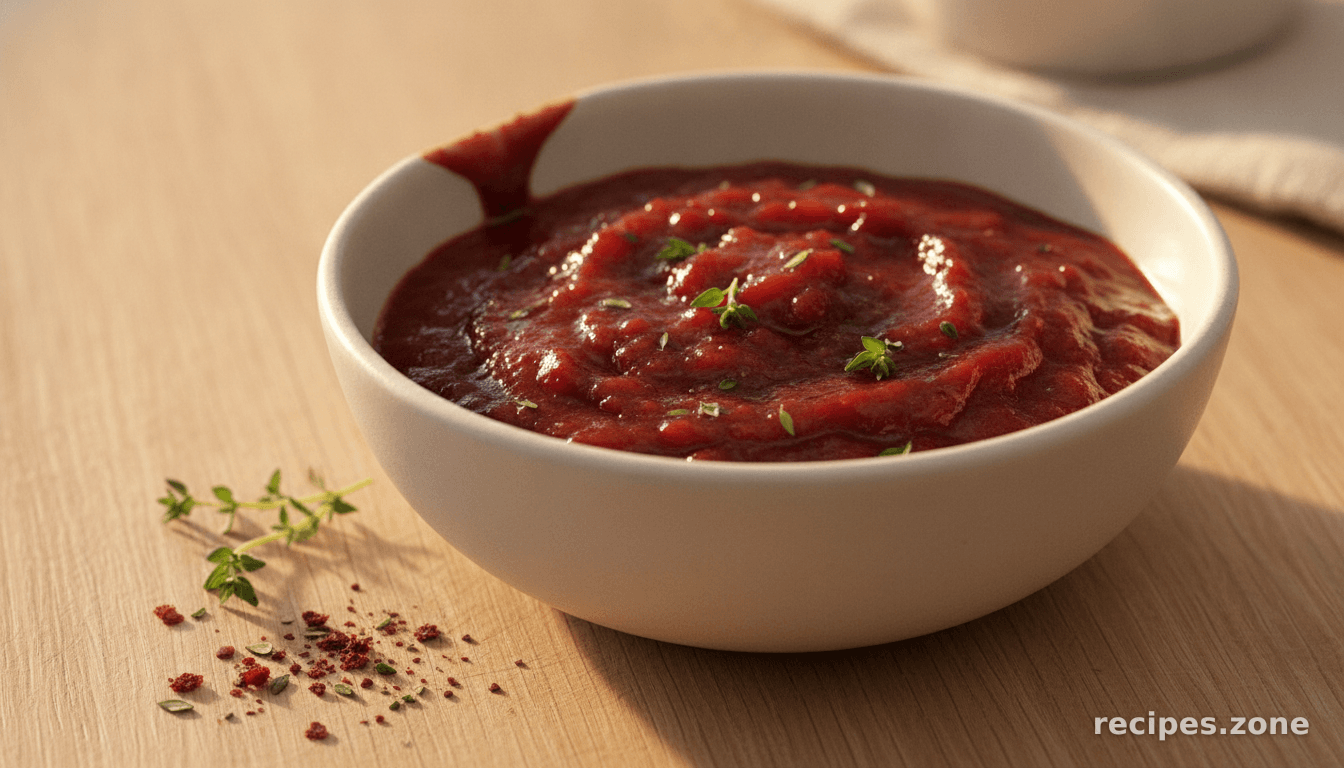 Roasted Veggie BBQ Sauce