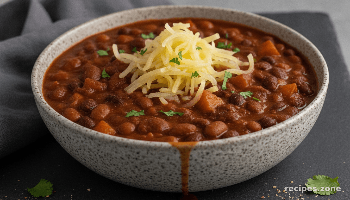 Vegetarian Bean and Pumpkin Chili