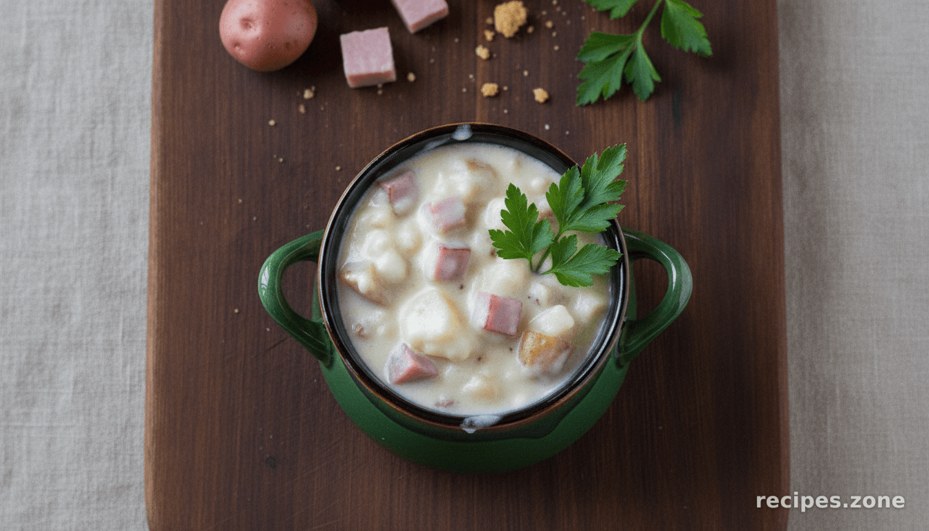 Cream of Ham & Potato Soup