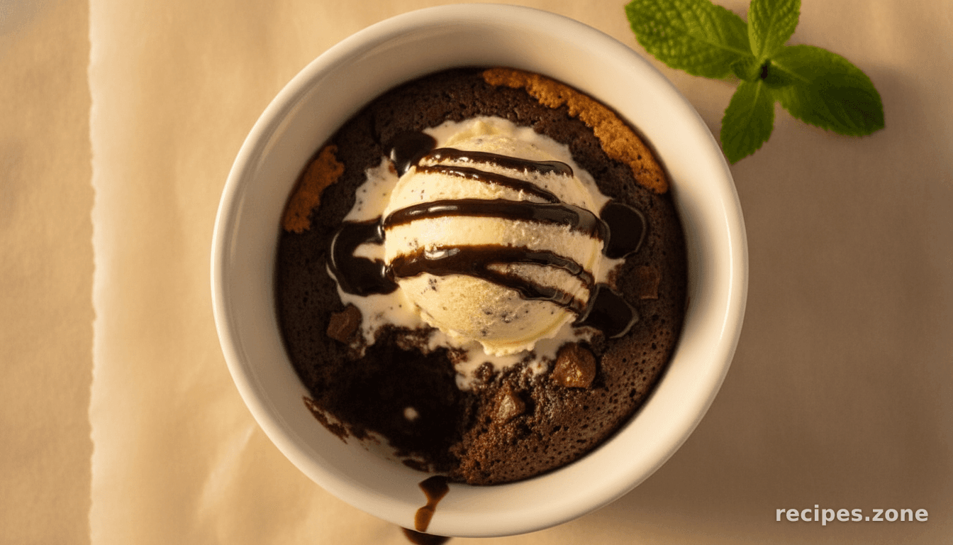 Quick Fix Microwave Brownie
