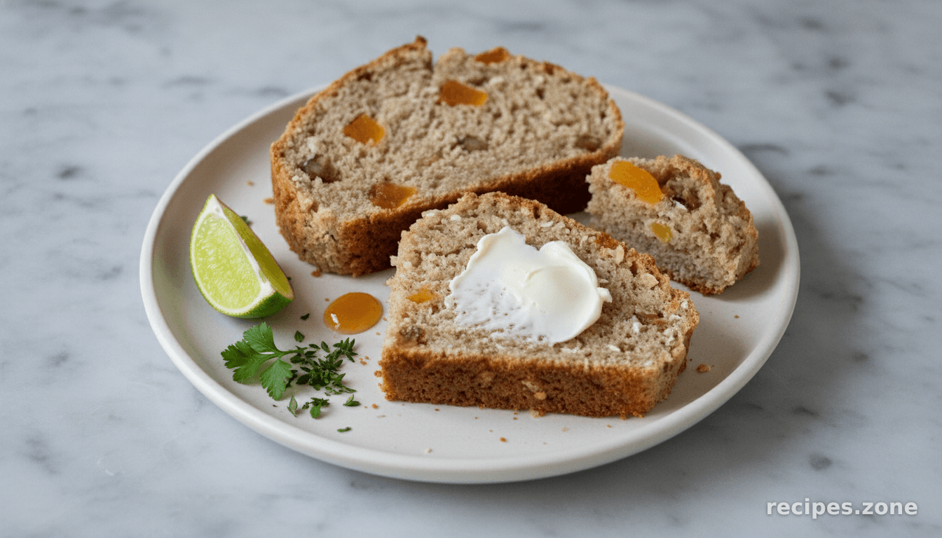 Oatmeal, Apricot, Walnut Soda Bread
