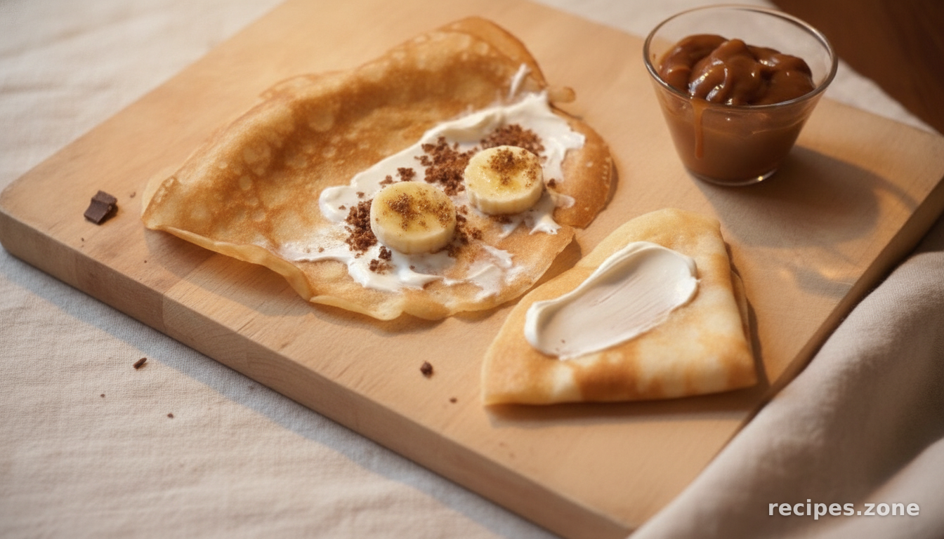 Bailey's Irish Cream Crepes With Creme