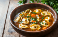 Authentic Italian Tortellini Soup
