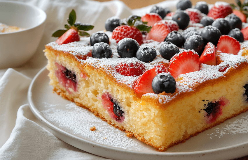 Fruit Bubble Cake