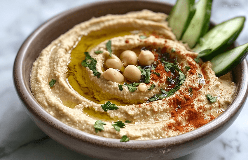 Homemade Hummus Recipe