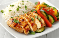 Quick Chicken Breasts with Vegetables