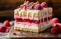 Raspberry Ice Cream Sandwich