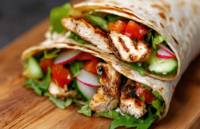 Chicken-Stuffed Tortilla