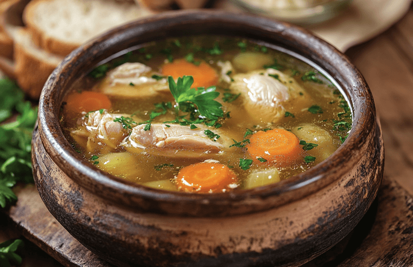 Traditional Chicken Broth