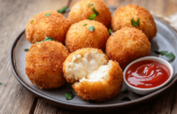 Mozzarella-Chicken Croquettes