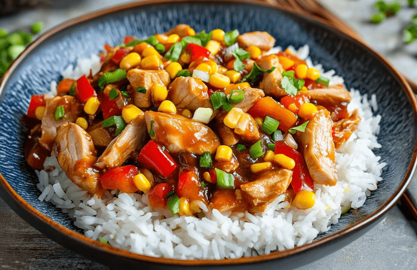 Turkey Sauté with Rice Recipe